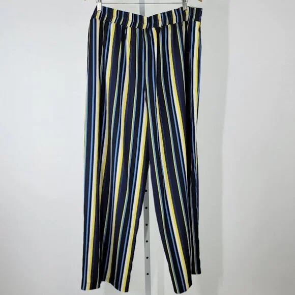BLOOMINGDALE'S MAREE POUR TOI spring stripe pants Sz 16 NEW - Picture 4 of 8